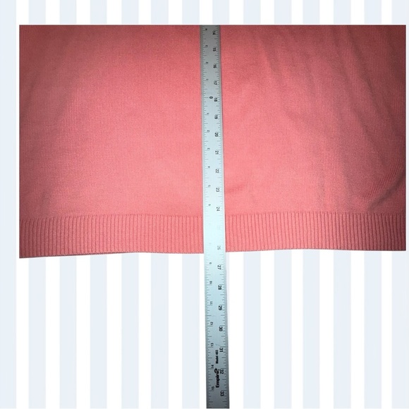 NWT Talbots BOLD ORANGES CREWNECK PULLOVER SWEATER 2X Pink/Orange - Picture 10 of 13